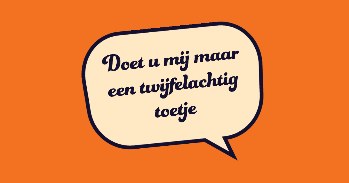 “Had u nog iets anders gehad willen hebben?” - Schrijven Met Aandacht